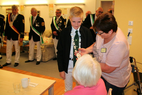 Sch�tzenfest 2016 - St�ndchen im Seniorenzentrum